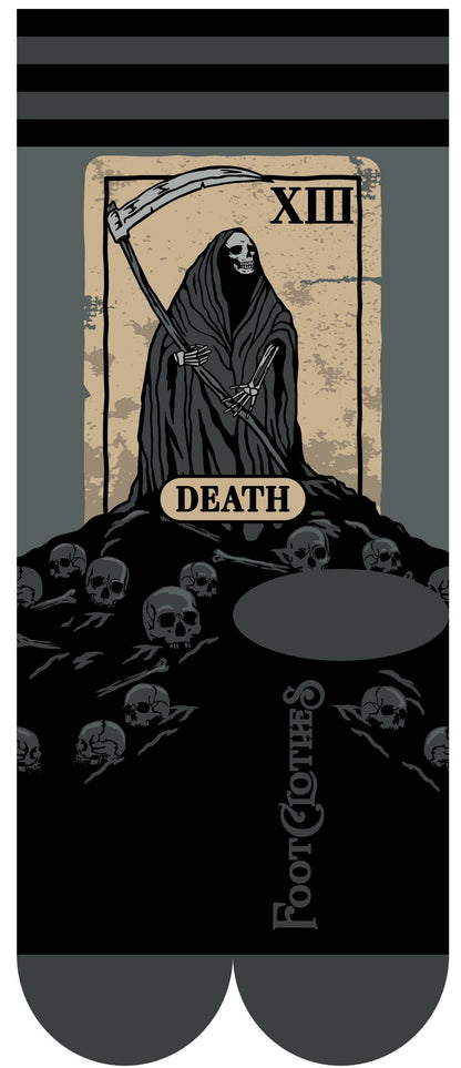 FootClothes LLC - Death Tarot Card Socks