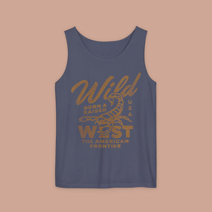 Vintage  Wild West Western Scorpion Tank Top