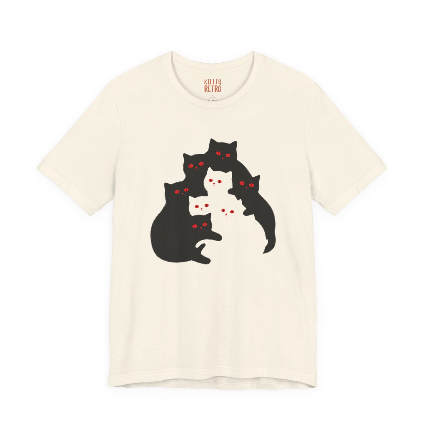 Cute Cat Family Unisex Jersey Tee