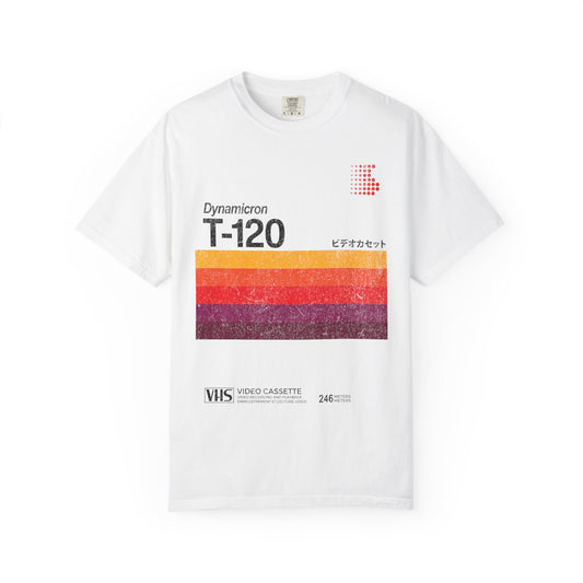 VHS  T-120 Vintage Video Tape Retro Graphic Tee.