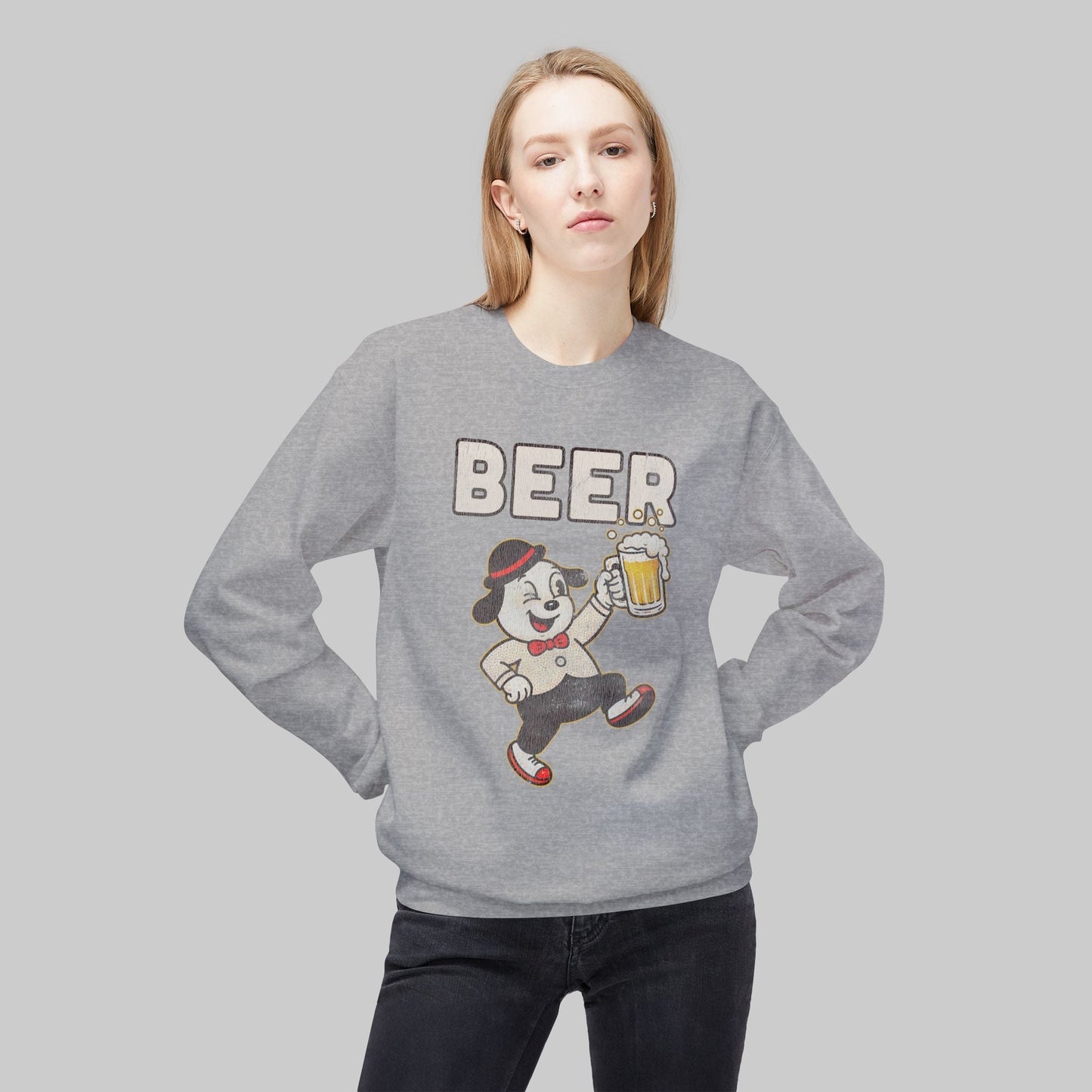 Beer Cheers Crewneck Sweatshirt