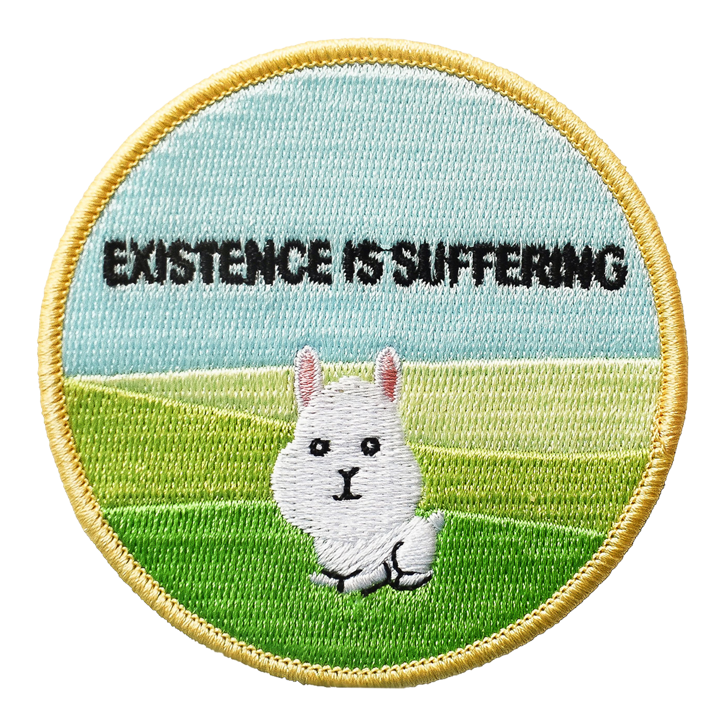 Existence is Suffering (Iron-On Patch)