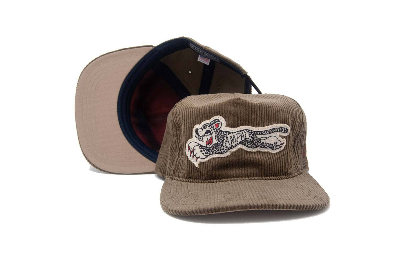 Cheetah Corduroy - Strapback Hat