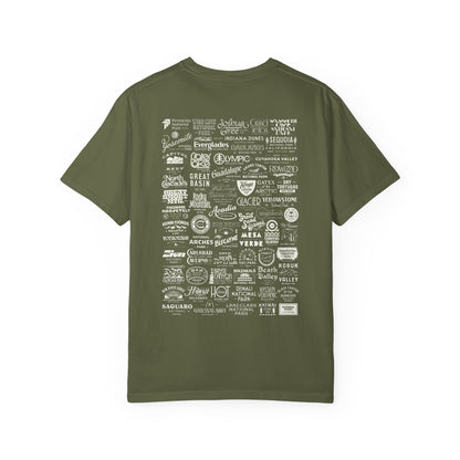 National Park Logos Vintage T-shirt.