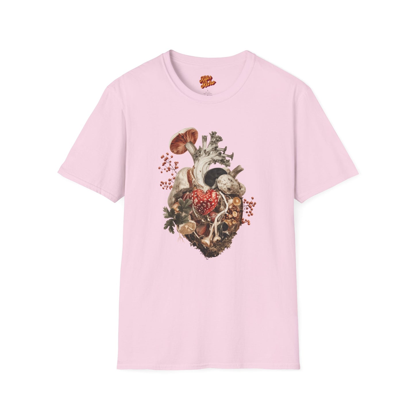 Pastoral Heart Retro Graphic T-Shirt - On Sale Now