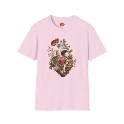 Pastoral Heart Retro Graphic T-Shirt - On Sale Now