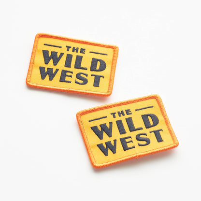 Union Made - The Wild West Embroidered Iron on Patch