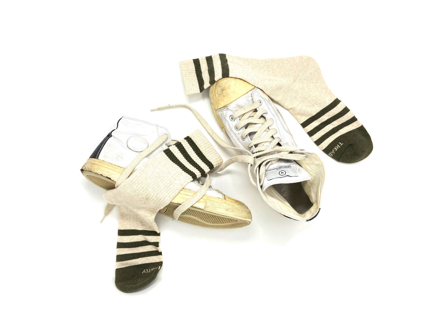 The Ampal Creative - Heather Stripes Socks