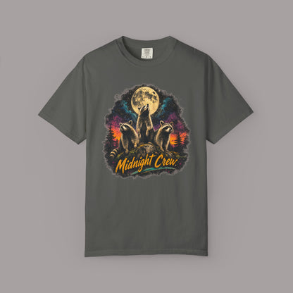 Retro Midnight Crew Raccoon T-shirt