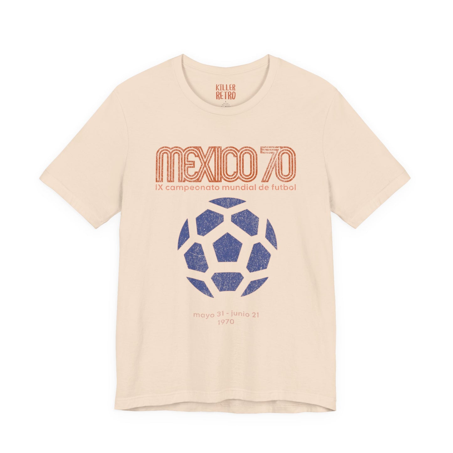Vintage Mexico 70 World Cup Soccer - Football Shirt.