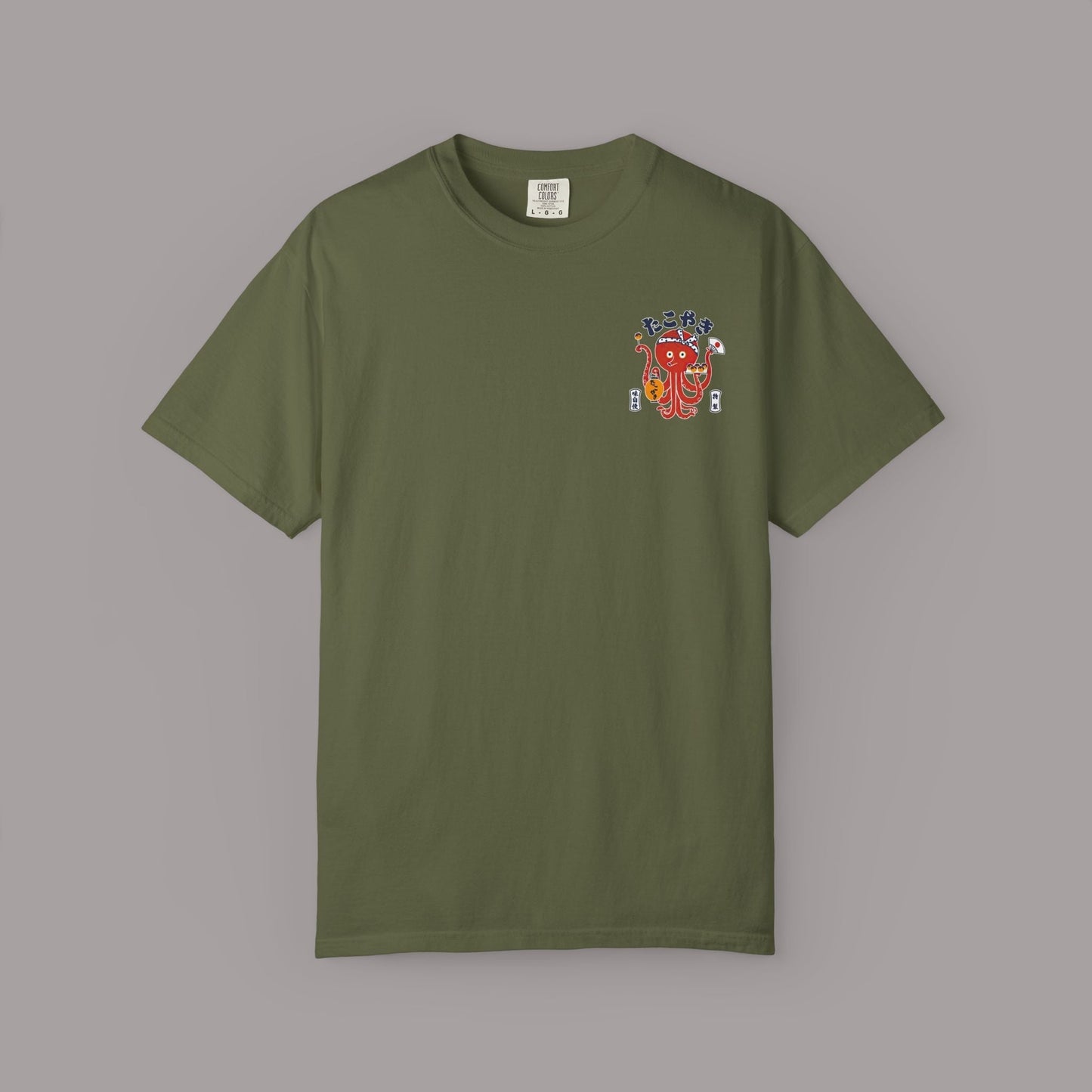Japanese Street Food Takoyaki Octopus Graphic Tee
