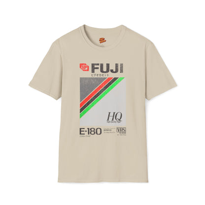 Retro 80's Fuji VHS Tape Unisex Soft-style T-Shirt