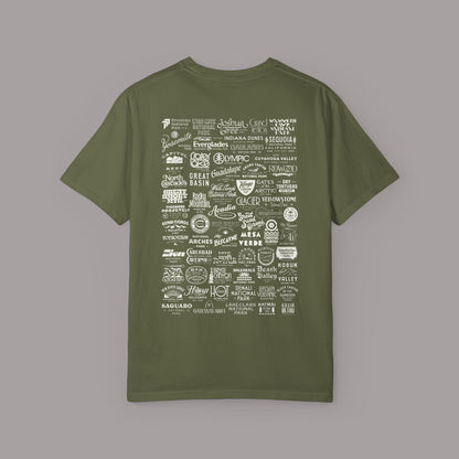 Vintage National Park Logo T-Shirt - Classic Outdoor Adventure Tee