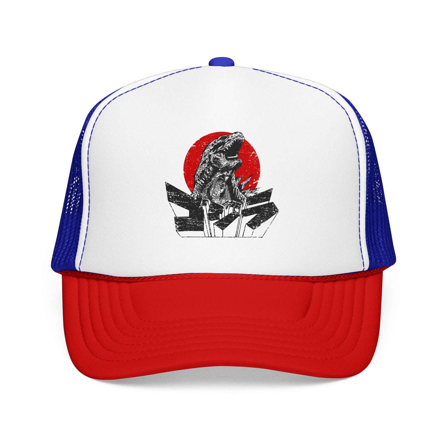 Kaiju Red Sun Trucker Hat