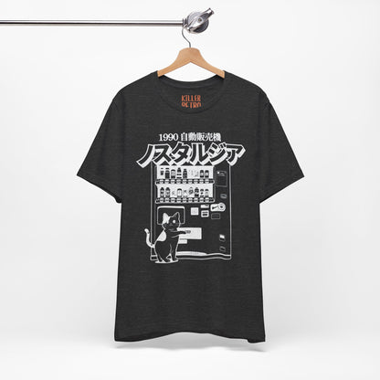 Nostalgia Cat Vending Machine Tee