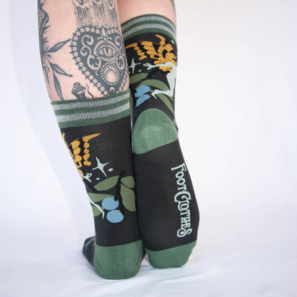 FootClothes LLC - Fanciful Fairies Crew Socks