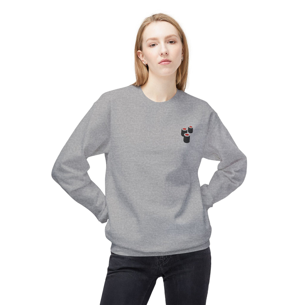Restored Vintage Sushi and Kaiju Sweatshirt