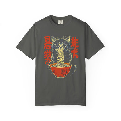 Cute Cat Noodle T-Shirt | Fun Graphic Tee for Cat Lovers