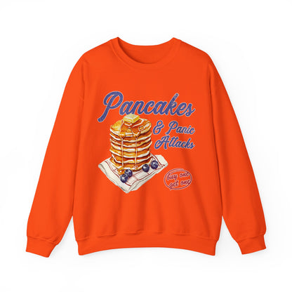 Retro Pancakes & Panic Attacks Sweatshirt