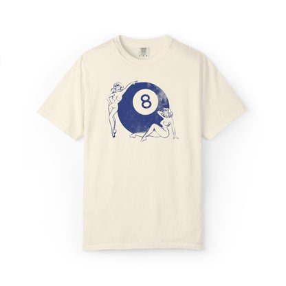 Vintage 8 Ball 50's 60's Style Graphic Unisex T-Shirt