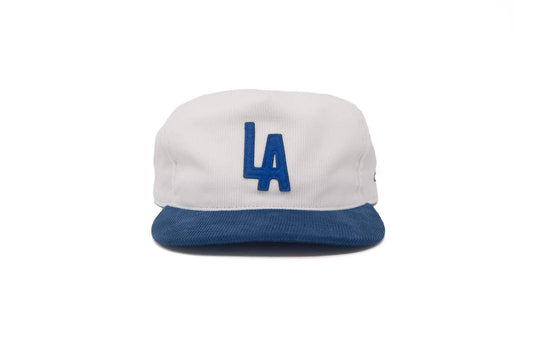 The Ampal Creative - LA CITY SERIES "Sunday Special" - Snapback featuring blue LA logo and corduroy brim.