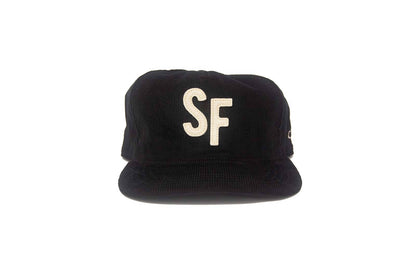 The Ampal Creative - SF CITY SERIES Black Corduroy - Snapback