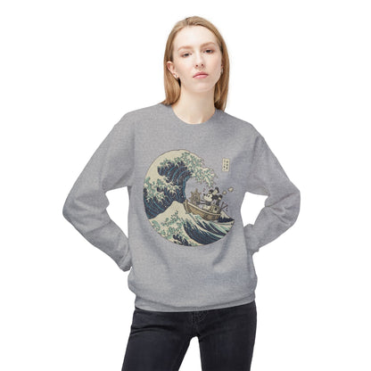 Mickey Mouse in Japan Great Wave Of Kanagawa Vintage Sweatshirt