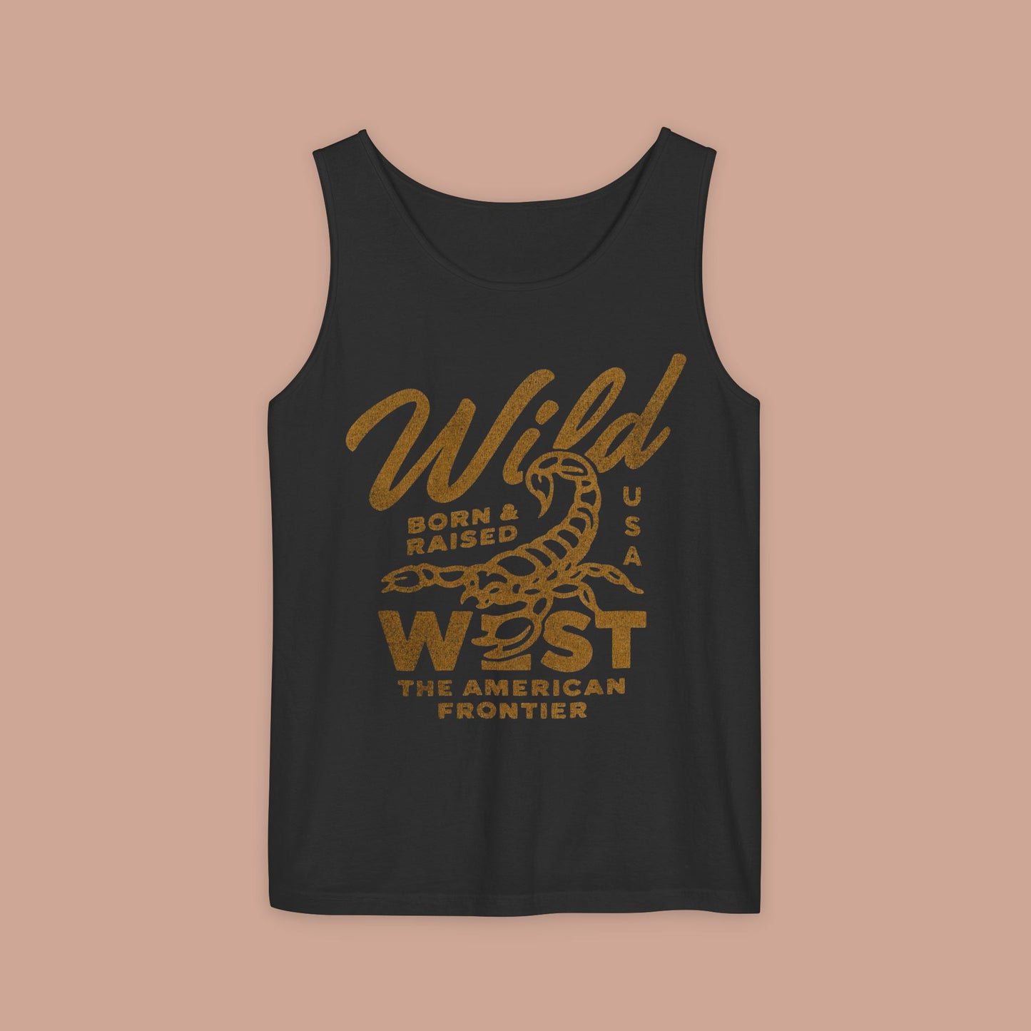 Vintage  Wild West Western Scorpion Tank Top