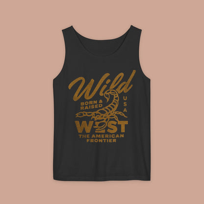 Vintage  Wild West Western Scorpion Tank Top