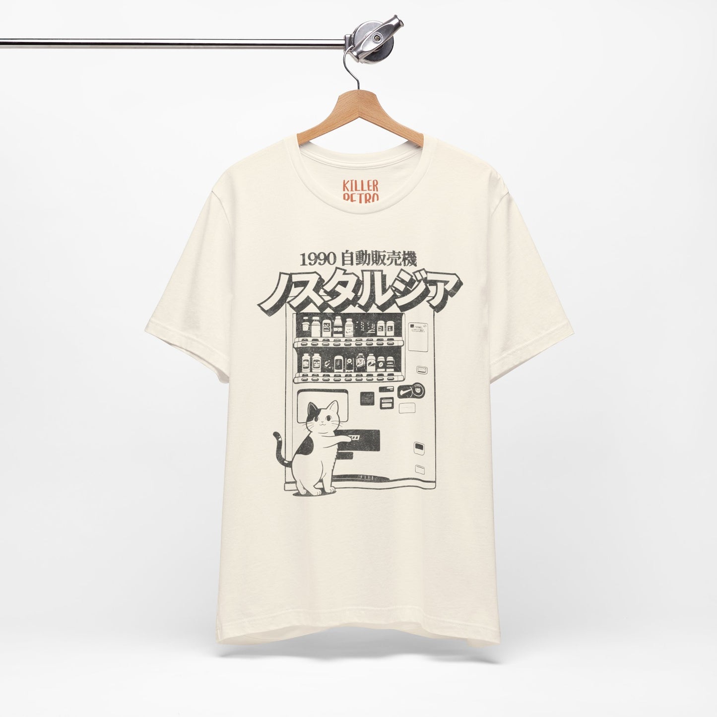 Nostalgia Cat Vending Machine Tee