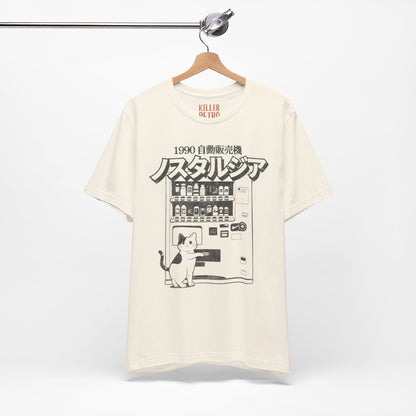 Nostalgia Cat Vending Machine Tee