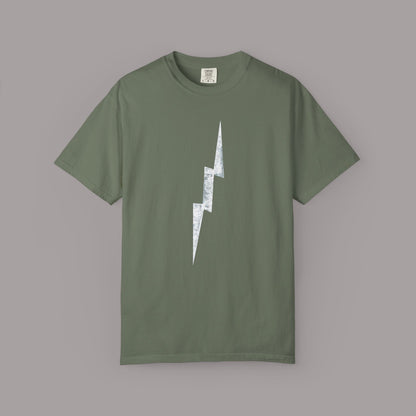 Distressed Lightning Bolt Tee