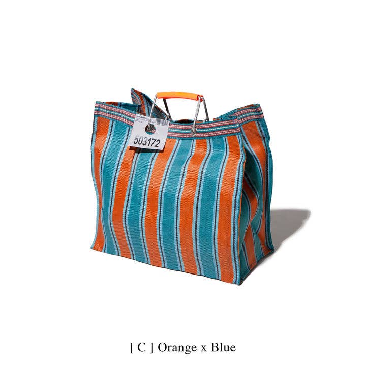 Puebco - RECYCLED PLASTIC STRIPE BAG - Square