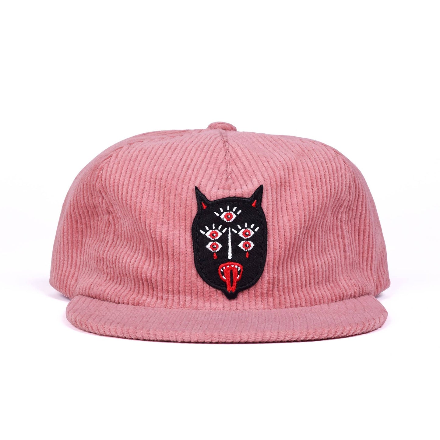 The Park After Dark - Pink Corduroy Snake Lord Hat