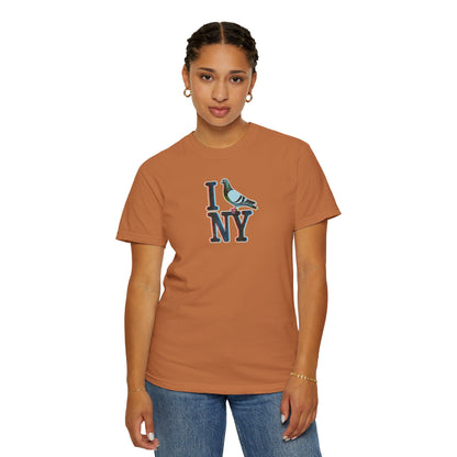 I (Pigeon) NY T-Shirt — Retro New York City Pigeon Tee