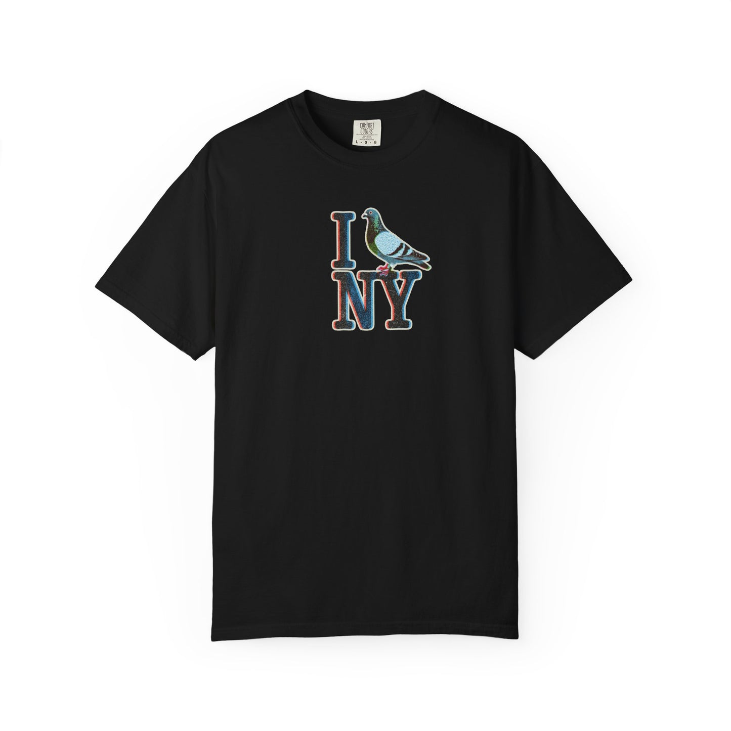 I (Pigeon) NY T-Shirt — Retro New York City Pigeon Tee