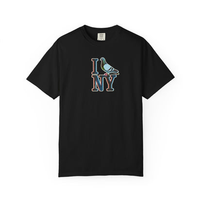 I (Pigeon) NY T-Shirt — Retro New York City Pigeon Tee