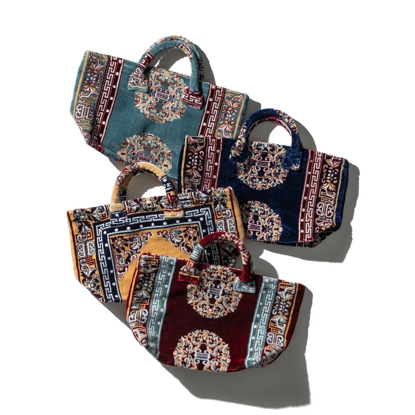 Puebco - Polyester Cotton Rug Fabric Bag Blue