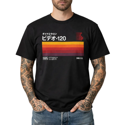 Retro VHS Japanese Graphic T-Shirt