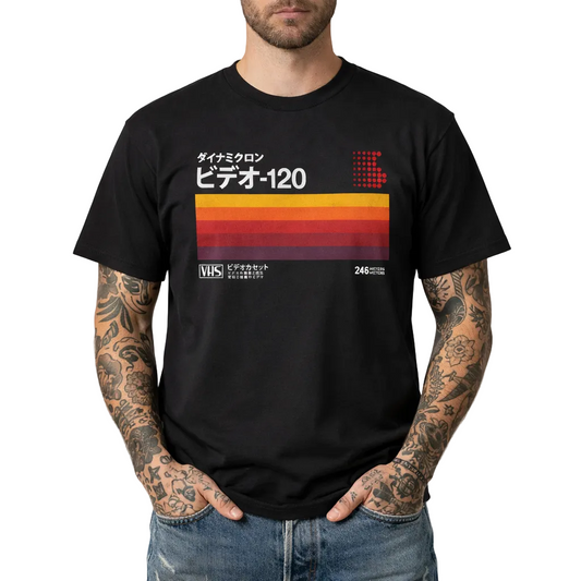Retro VHS Japanese Graphic T-Shirt