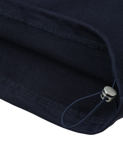 NY New York Unisex Striped Lapel Collar Sweatshirt - Killer Retro