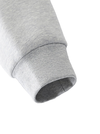Essential Mock-Neck Crew Fleece Sweatshirt for Women