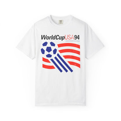 Vintage USA Football Soccer Retro Graphic Tee.