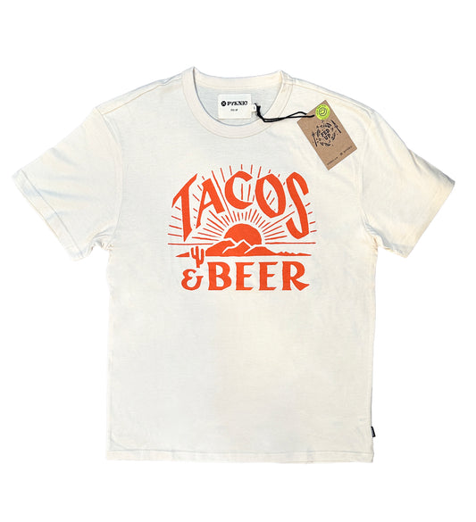 Tacos & Beer Western Vintage Style Tee for Men & Women