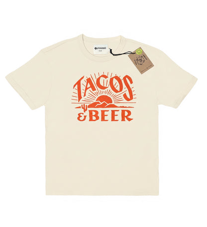 Tacos & Beer Western Vintage Style Tee for Men & Women