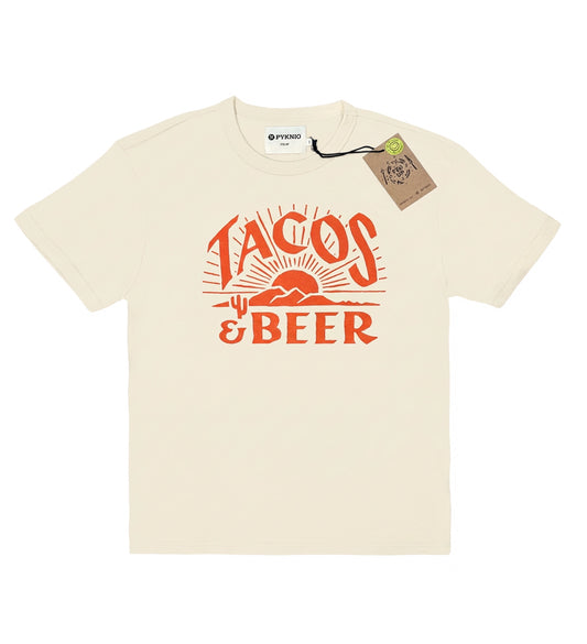 Tacos & Beer Western Vintage Style Tee for Men & Women