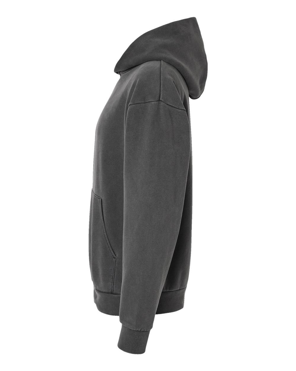Washed Pigment Black Heavy Weight Hoodie