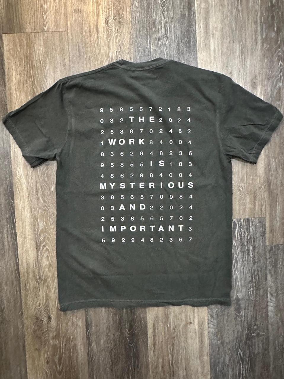 Severance Numbers Are Mysterious T-shirt. Size M