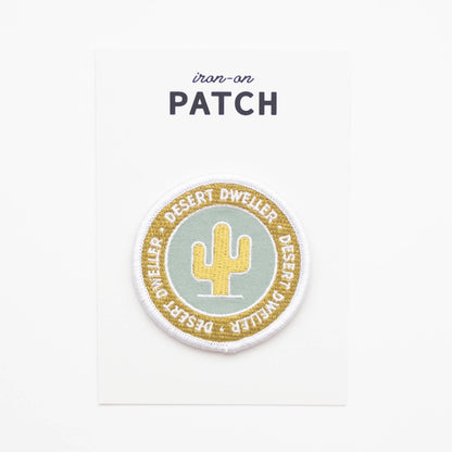 Union Made - Desert Dweller Embroidered Iron on Patch