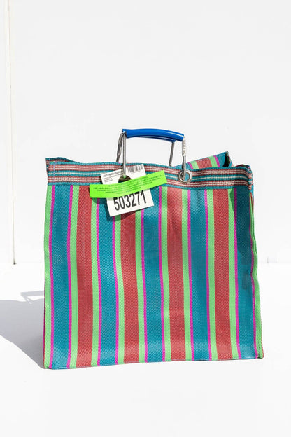 Puebco - RECYCLED PLASTIC STRIPE BAG - Square